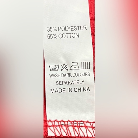 NWT Boho S,M,L Midi Summer/Fall A-line short sleeve dress. Dk Orange/Red - Picture 2 of 4